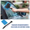 Car Windshield Cleaning Brush Kit With Microfiber Cloth And Long Handle 4