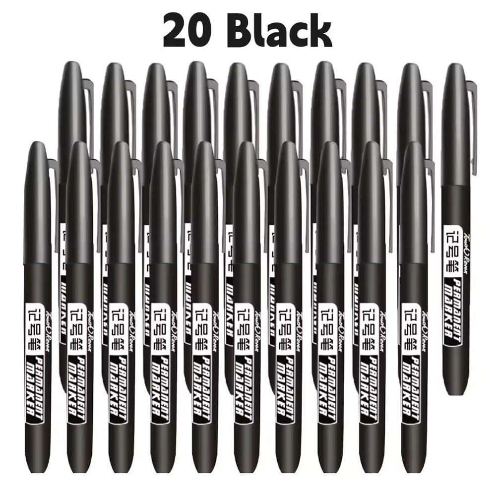 Permanent Marker Pen Set  Waterproof Ink Sketch Markers For Art And School 17