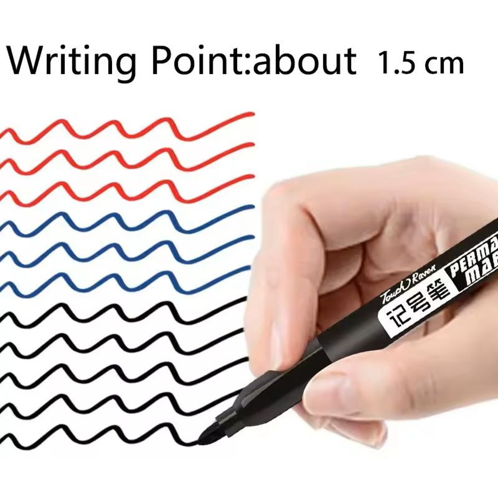 Permanent Marker Pen Set  Waterproof Ink Sketch Markers For Art And School 3