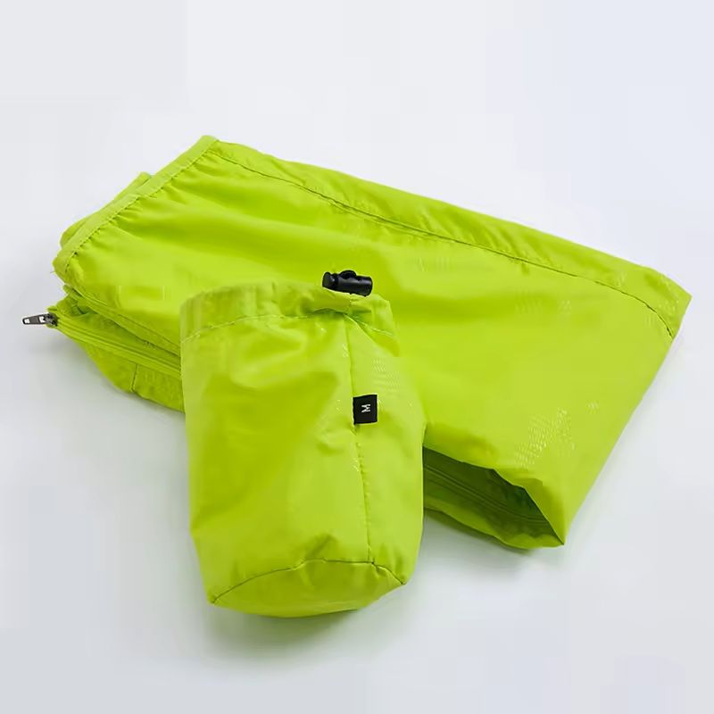 Lightweight Waterproof Camping Jacket With Hood And Pocket 3