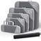 6 Piece Travel Compression Packing Cube Organizer Set 11