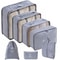 Travel Packing Cube Organizer Set With Shoe Pouch 5