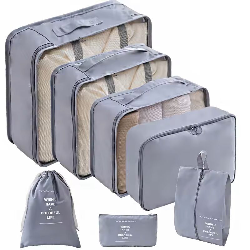 Travel Packing Cube Organizer Set With Shoe Pouch 5