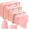 Travel Packing Cube Organizer Set With Shoe Pouch 9