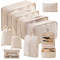 Travel Packing Cube Organizer Set With Shoe Pouch 10