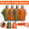 Emergency Waterproof Thermal Rain Poncho Blanket 0