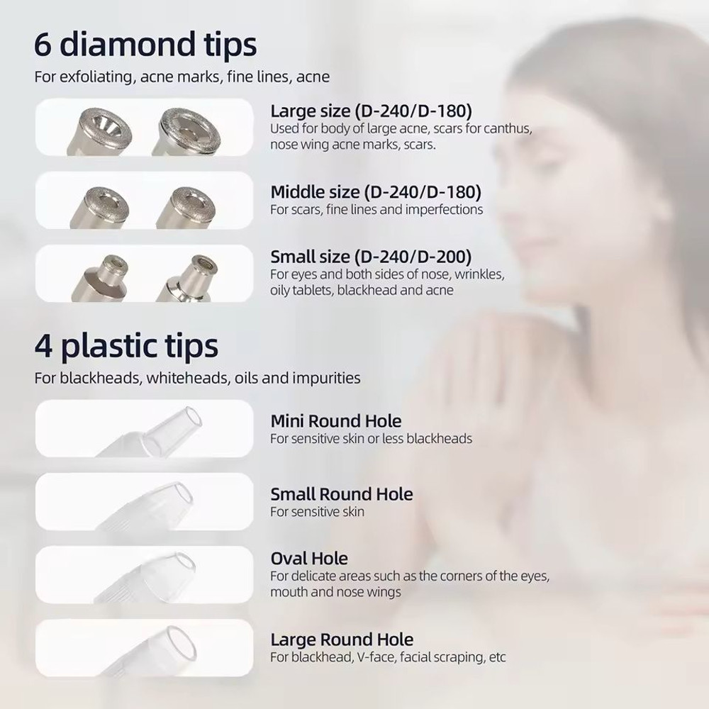 Professional Diamond Microdermabrasion Facial Machine 2