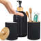 Bathroom Organizer Set Soap Dispenser And Storage Containers 0