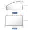 Magnetic Car Window Sunshade Privacy Curtains Set 5
