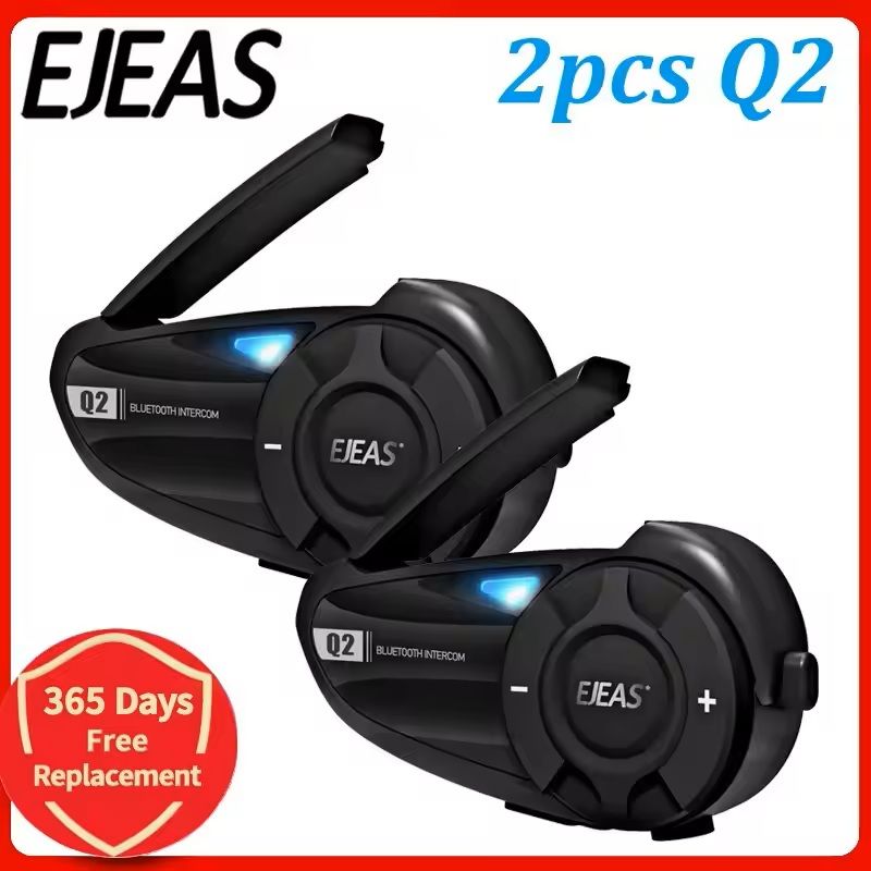 Bluetooth Motorcycle Helmet Intercom Headset Q2 6