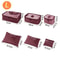 6 Piece Large Travel Organizer Storage Bag Set 12