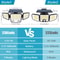 Solar Motion Sensor Outdoor Light With Adjustable Heads 2
