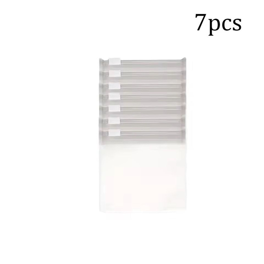 7 Piece Reusable Zippered Pill Pouch Set 13