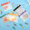 7 Piece Reusable Zippered Pill Pouch Set 4