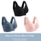 3 Pack Plus Size Seamless Lace Sports Bras 8