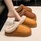 Fluffy Indoor Winter Slippers With Thick EVA Sole 2