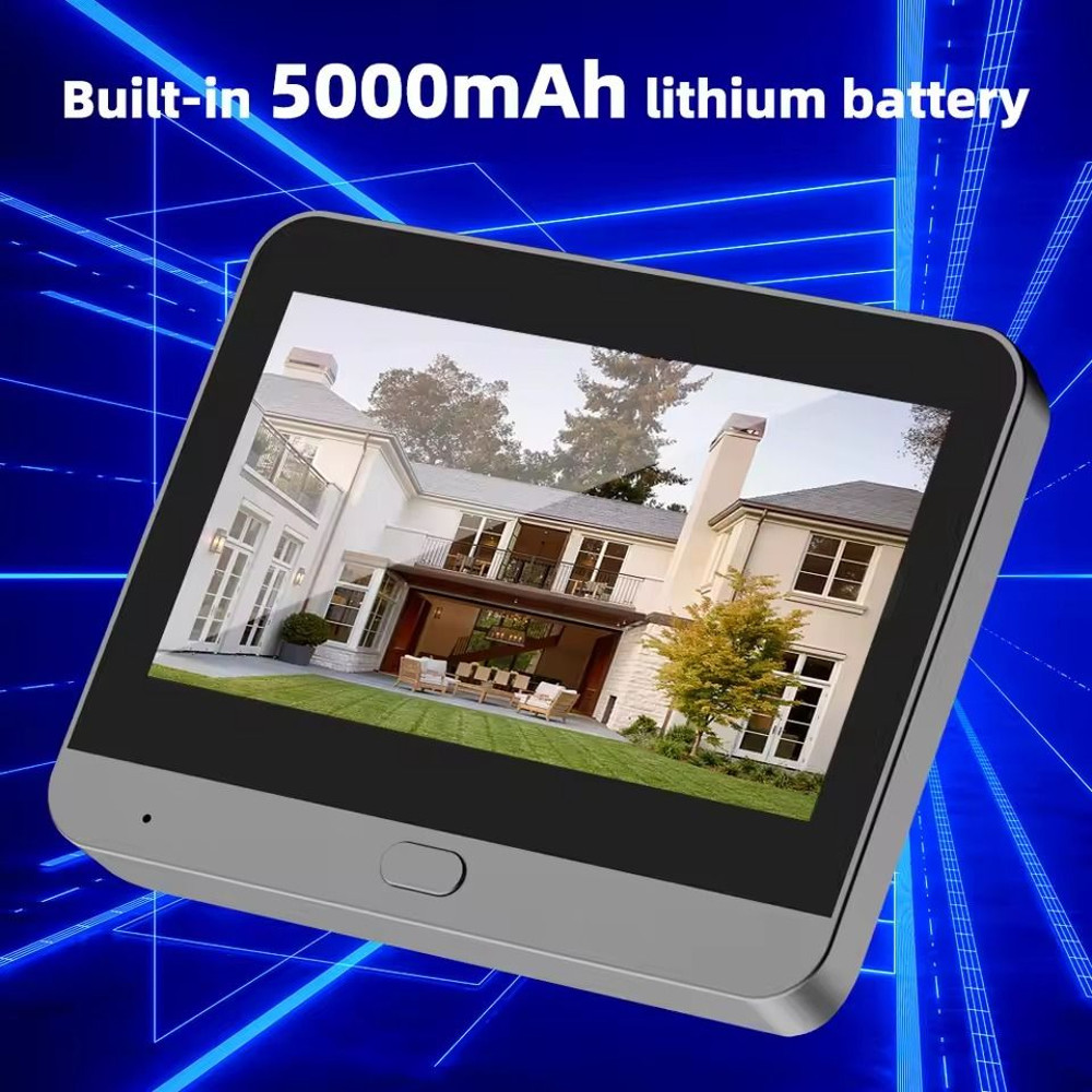 Smart WiFi Door Peephole Camera With Motion Detection 2