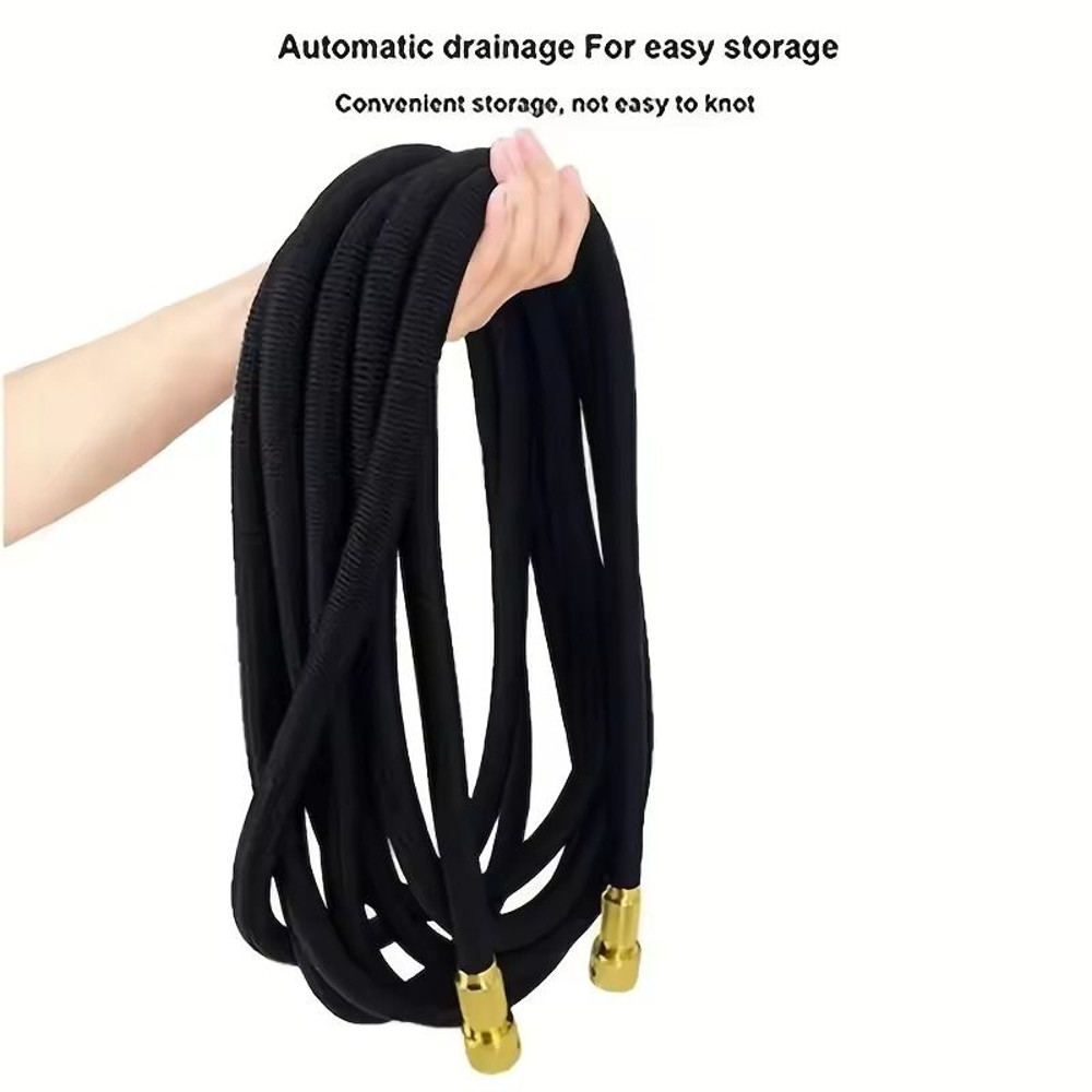 Expandable High Pressure Garden Hose With Spray Nozzle 1