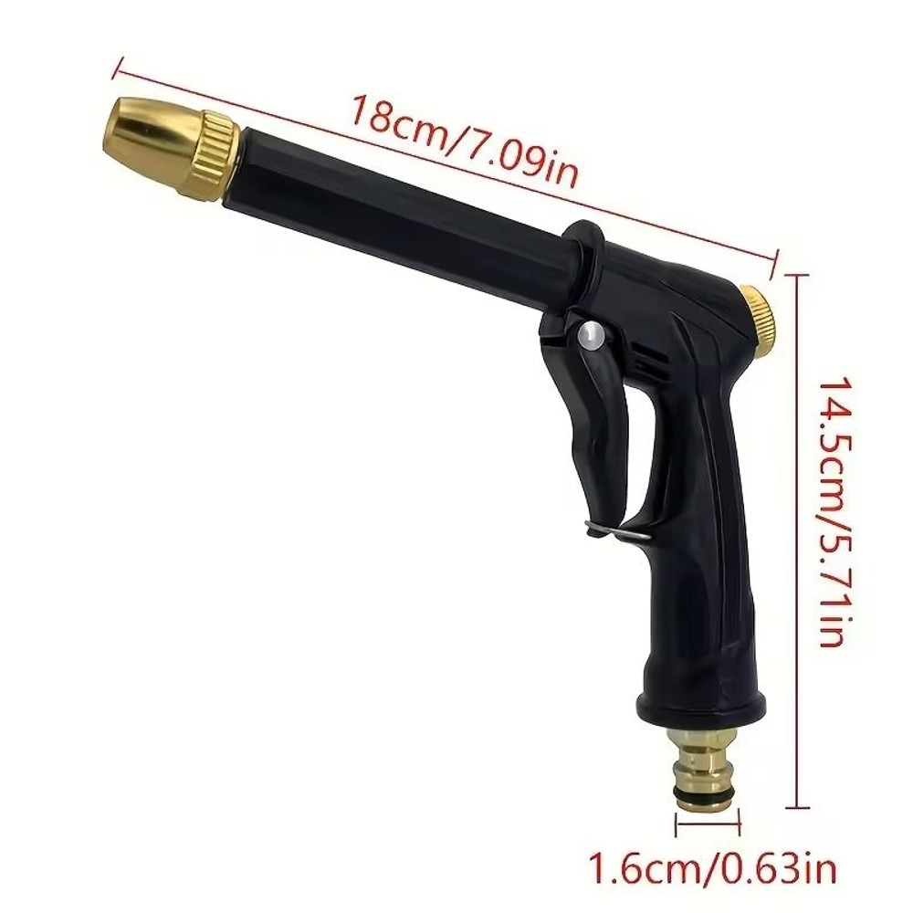Expandable High Pressure Garden Hose With Spray Nozzle 3