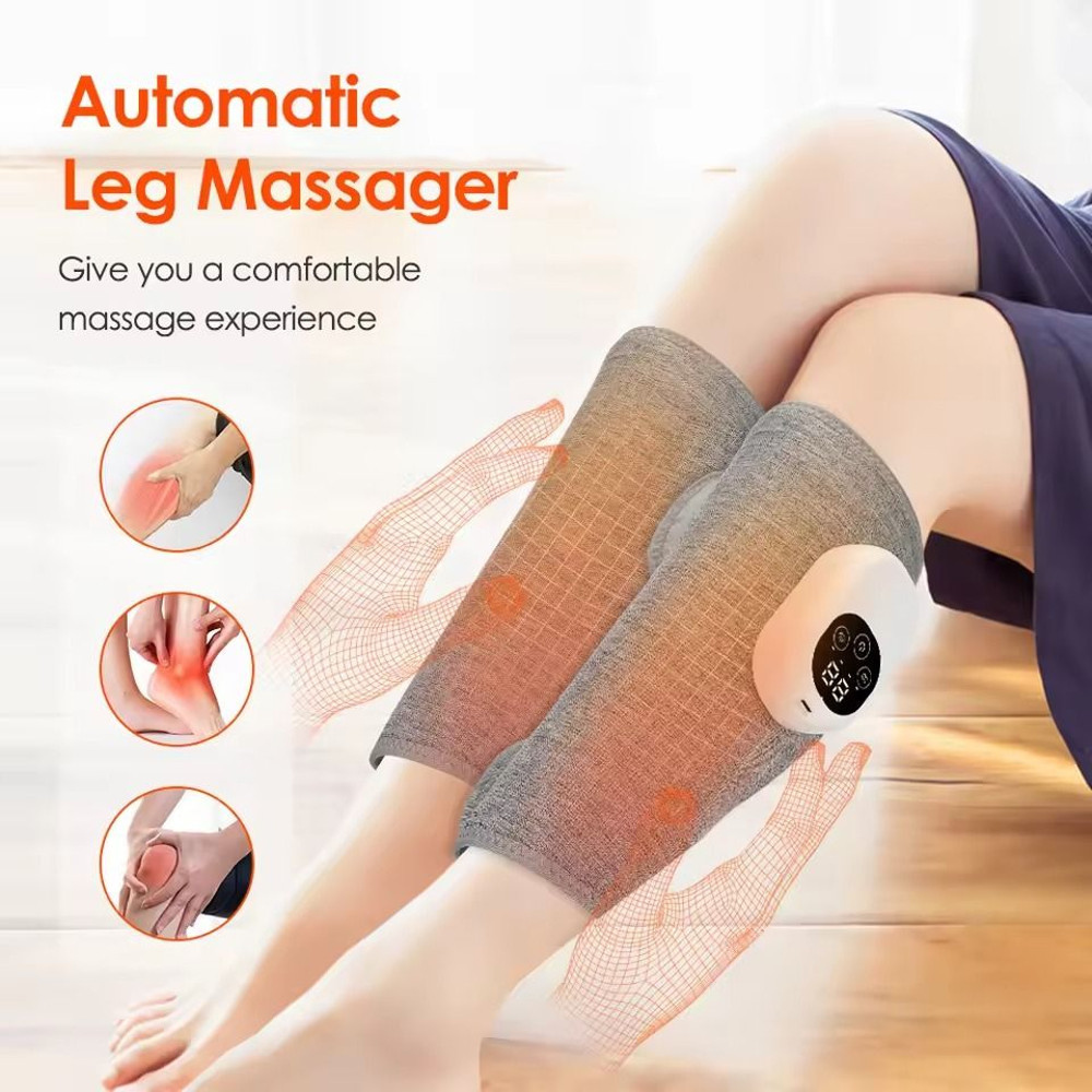 Electric Leg And Calf Massager With Heat And Air Compression For Muscle Relief And Circulation 0