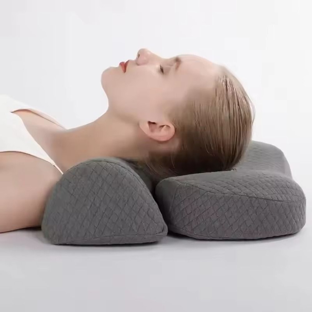 Ergonomic Memory Foam Cervical Pillow For Side Sleepers And Neck Support 1