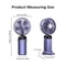 Portable Foldable Mini Fan With USB Rechargeable Battery And Phone Stand 5