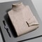 Mens Slim Fit Knitted Turtleneck Sweater With Long Sleeves And AntiPilling Fabric 8
