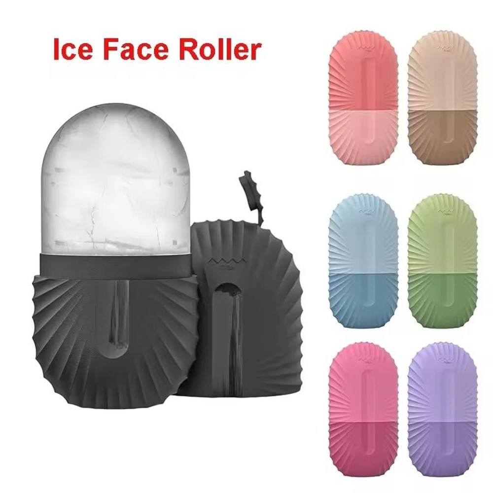 Silicone Ice Face Roller For Puffiness Reduction And Pore Tightening 0