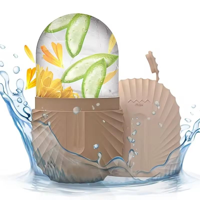 Silicone Ice Face Roller For Puffiness Reduction And Pore Tightening 12