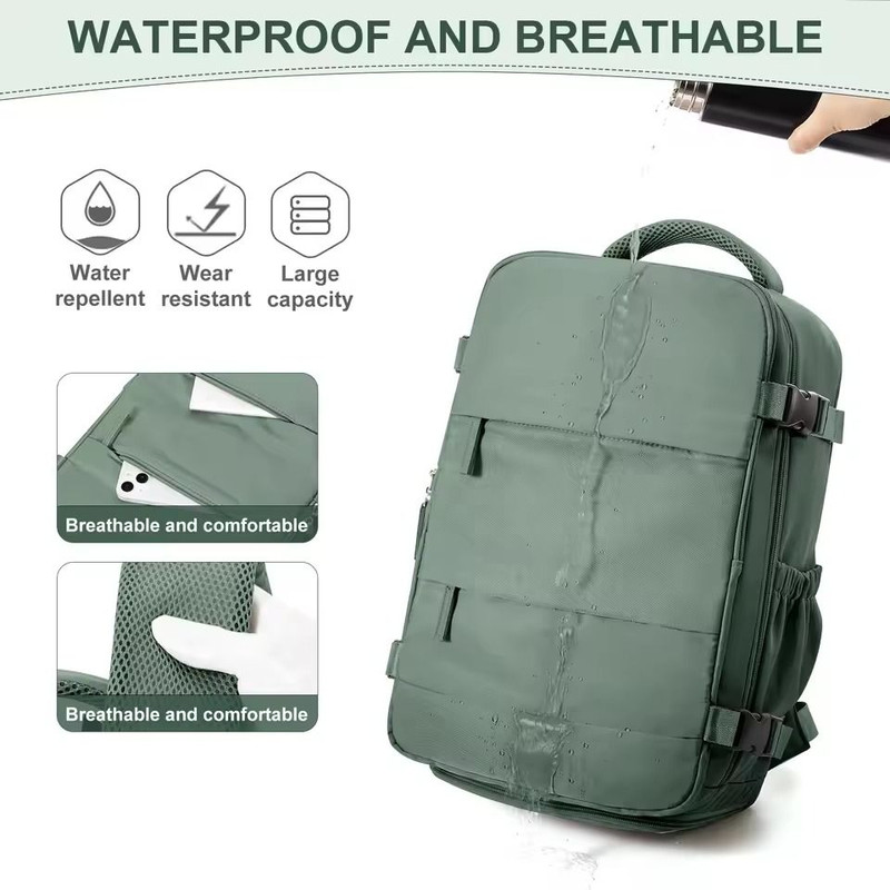 Travel Cabin Backpack CarryOn Bag With Laptop Compartment 2