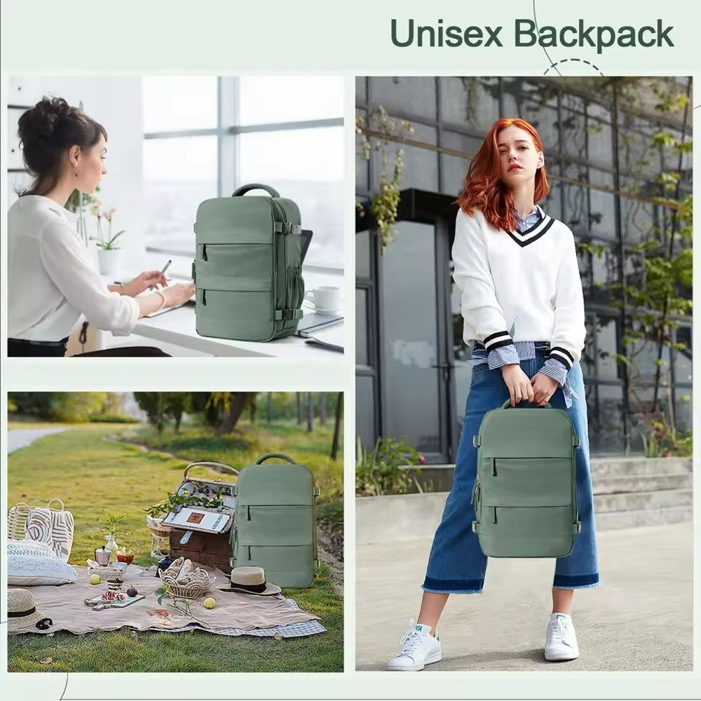 Travel Cabin Backpack CarryOn Bag With Laptop Compartment 5