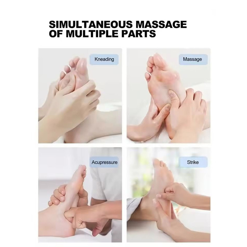 Multifunctional Heated Foot Therapy Massager With Pulse Stimulation 1