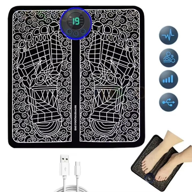 Multifunctional Heated Foot Therapy Massager With Pulse Stimulation 7