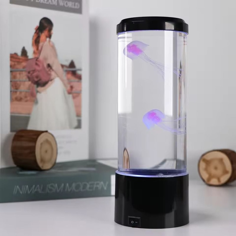 LED Jellyfish Mood Lamp With RGB Lighting For Bedroom Decor 5