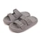 Womens Soft Platform Cloud Slides With Double Buckle 12