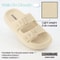 Womens Soft Platform Cloud Slides With Double Buckle 5