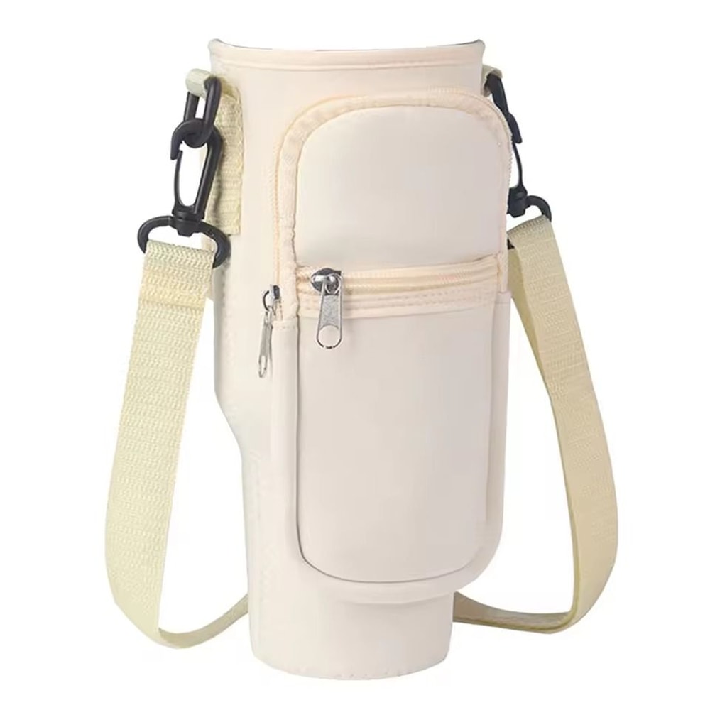 40oz Neoprene Water Bottle Carrier With Adjustable Shoulder Strap 12