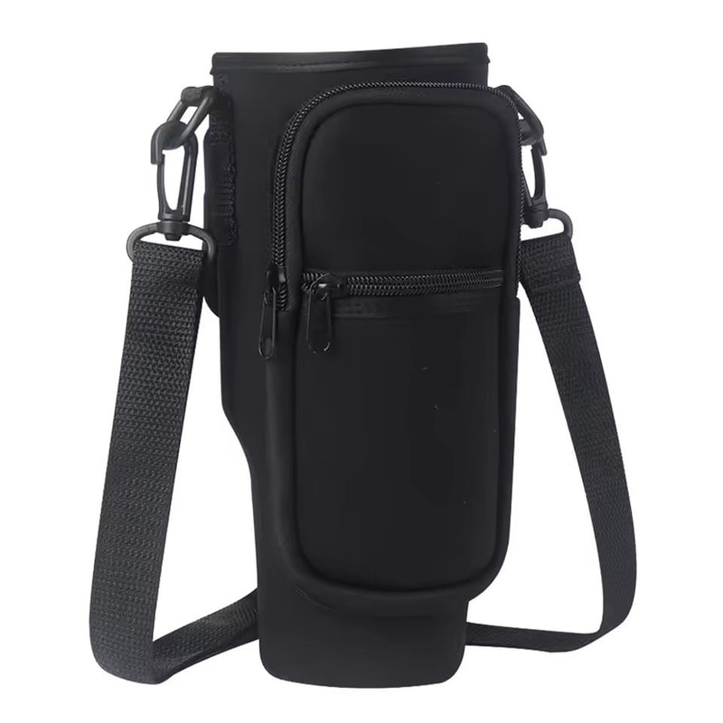 40oz Neoprene Water Bottle Carrier With Adjustable Shoulder Strap 14