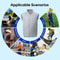 Rechargeable Electric Cooling Fan Vest For Outdoor Work And Hiking 5