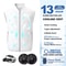 Rechargeable Electric Cooling Fan Vest For Outdoor Work And Hiking 9