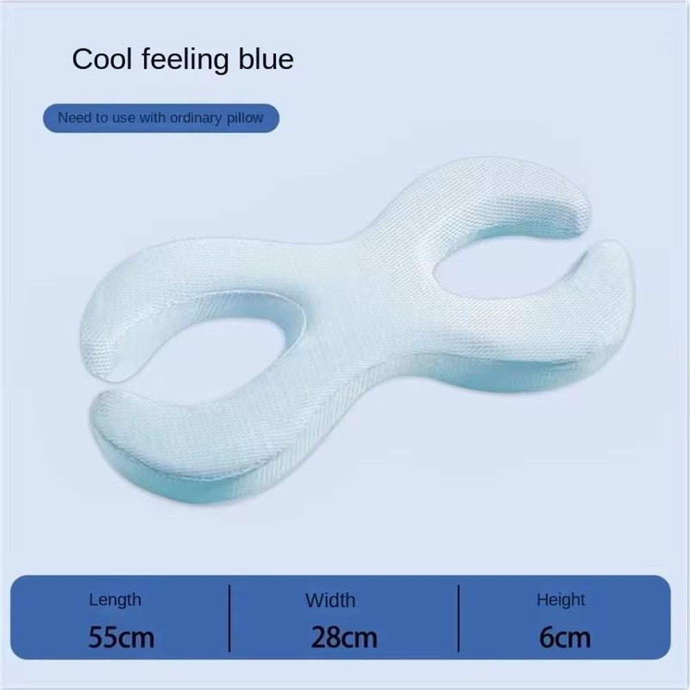 Side Sleeping Memory Foam Pillow For Neck And Face Support 6