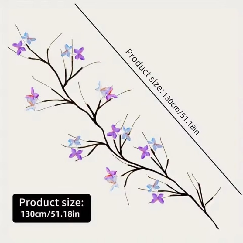 30 LED Enchanted Willow Vine Lights With Butterflies And 8 Modes 2