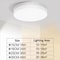 UltraThin Modern LED Ceiling Light Fixture For Bedroom And Living Room 5