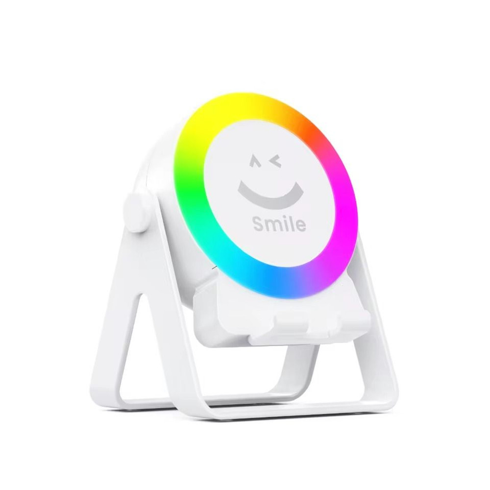 Magnetic Bluetooth Wireless Speaker Phone Holder Stand With LED 5