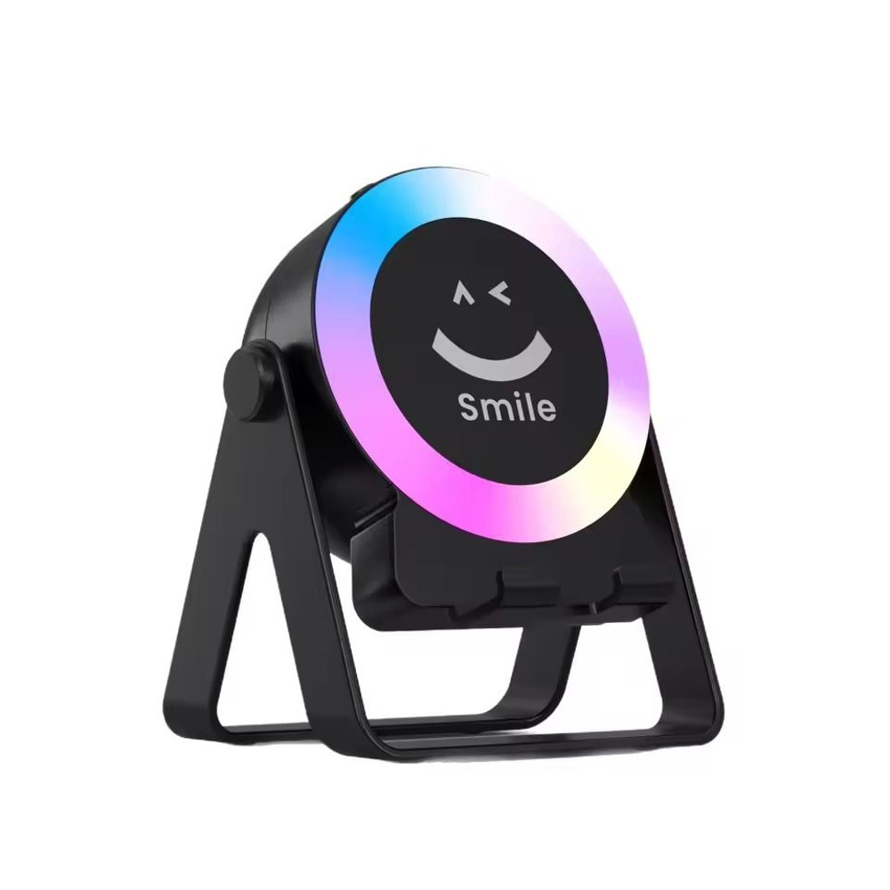 Magnetic Bluetooth Wireless Speaker Phone Holder Stand With LED 6