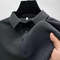 Mens Short Sleeve Cotton Polo Shirt Lightweight Casual Top 8