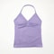Longline Strappy Sports Yoga Tank Top Open Back Fitness Halter Bra 18