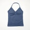 Longline Strappy Sports Yoga Tank Top Open Back Fitness Halter Bra 23