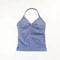 Longline Strappy Sports Yoga Tank Top Open Back Fitness Halter Bra 25