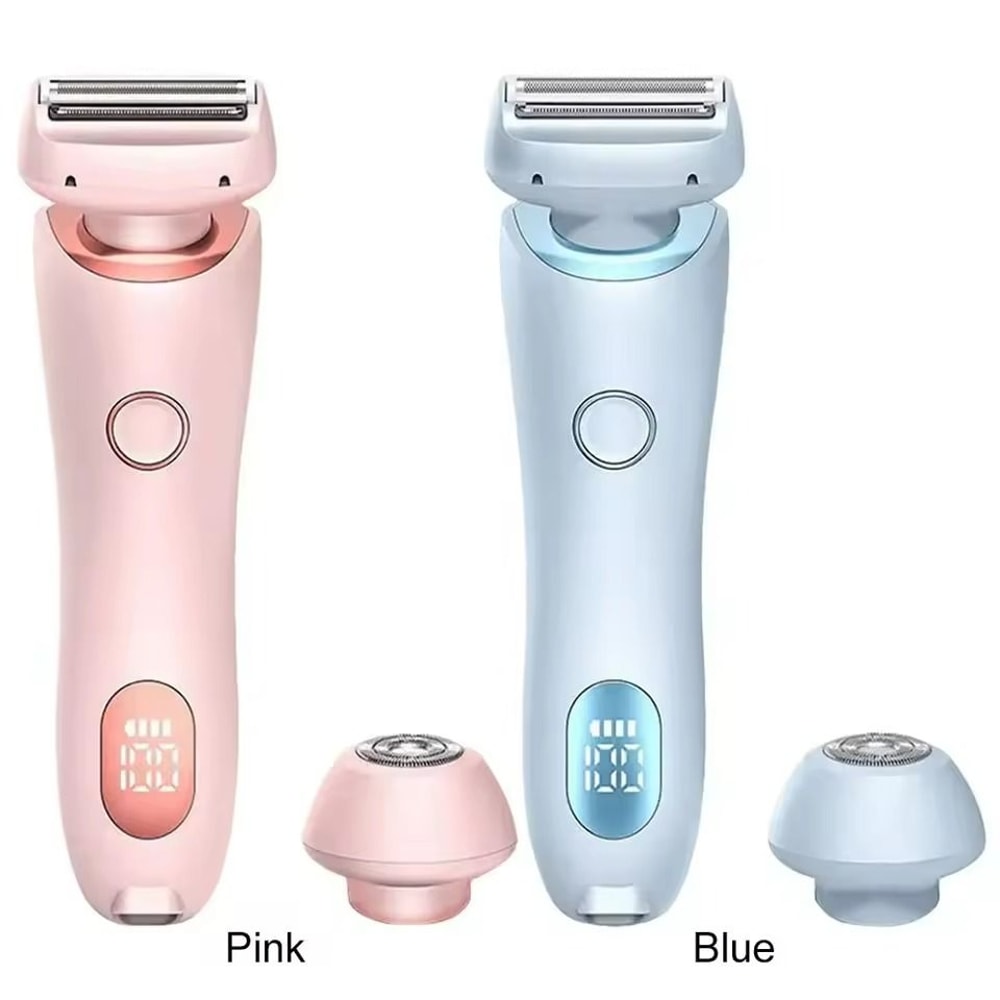 2 In 1 Electric Razor Bikini Trimmer And Face Shaver Waterproof Hair Removal 5